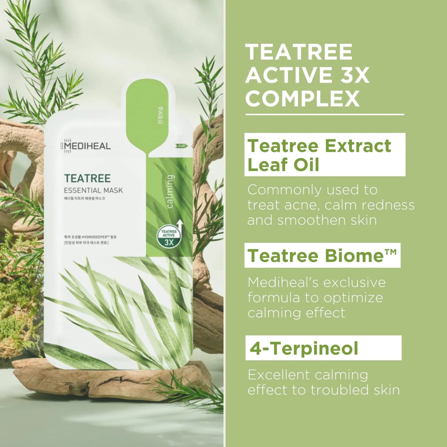 MEDIHEAL – Tea Tree Essential Mask EX