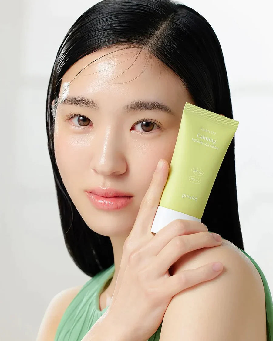GOODAL – Heartleaf Calming Moisture Sun Cream