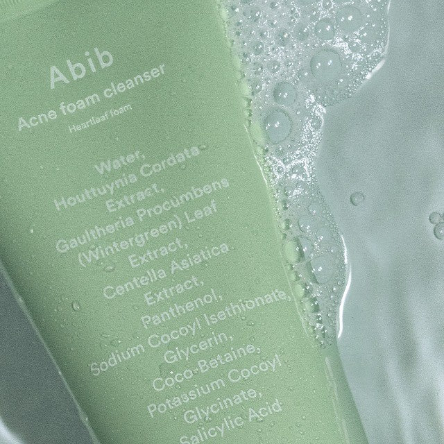 ABIB – Acne Foam Cleanser Heartleaf